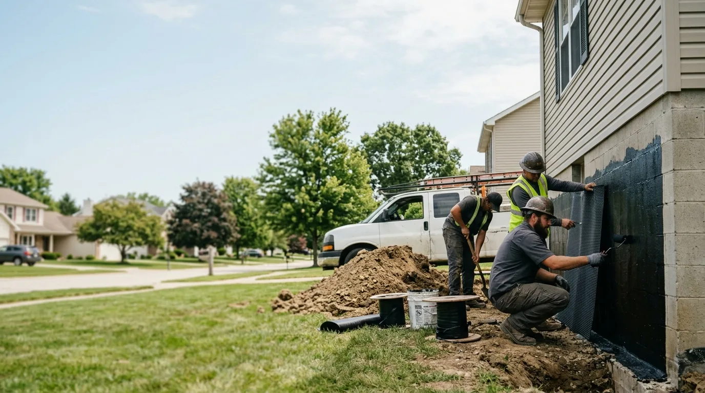 Basement Waterproofing in New Lisbon, WI near me